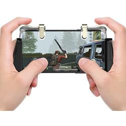 GameSir F2 Mobile Game Controller, L1R1 Mobile Game Trigger Joystick for 4.5-6.4" Phone, Mobile Controller Grip Case for PUBG/Knives Out/Rules of Survival