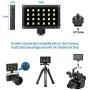 VILTROX LED On Camera Video Light, Mini Rechargeable 3000mAh Built-in Lithium Battery 8W/720LM CRI95+ Bi-Color 2500K-8500K Portable Professional Photography Lamp for Shooting YouTube Vlog Filming