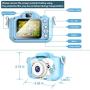 Sinceroduct Kids Camera, 20.0MP Digital Dual Camera Rechargeable  with 2.0 Inch IPS Screen,32GB SD Card Included, Ideal Gift for 3-12 Years Old Girls Boys Gifts