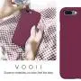 Vooii iPhone 8 Plus Case, iPhone 7 Plus Case, Soft Silicone Gel Rubber Bumper Case Microfiber Lining Hard Shell Shockproof Full-Body Protective Case Cover for iPhone 7 Plus /8 Plus - Burgundy Vooii iPhone 8 Plus Case, iPhone 7 Plus Case, Soft Silicone Gel Rubber Bumper Case Microfiber Lining Hard Shell Shockproof Full-Body Protective Case Cover for iPhone 7 Plus /8 Plus - Burgundy