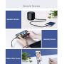 USB Type C to 3.5mm Headphone Jack Adapter, Type C to Aux Audio Dongle Cable Cord Compatible with Pixel 4 3 2 XL, Samsung Galaxy S20 Ultra Z Flip S20+ Note 10, Note10+, S10 S9 Plus, iPad Pro (2PK)