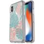 OtterBox SYMMETRY CLEAR SERIES Case for iPhone Xs & iPhone X - Retail Packaging - EASY BREEZY (CLEAR/EASY BREEZY)