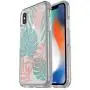 OtterBox SYMMETRY CLEAR SERIES Case for iPhone Xs & iPhone X - Retail Packaging - EASY BREEZY (CLEAR/EASY BREEZY) OtterBox SYMMETRY CLEAR SERIES Case for iPhone Xs & iPhone X - Retail Packaging - EASY BREEZY (CLEAR/EASY BREEZY)