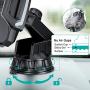 CHOETECH Wireless Car Charger, 10W/7.5W Qi Wireless Fast Charging Car Mount, USB-C Dashboard Phone Holder Compatible with iPhone SE, iPhone 11/11 Pro/11 Pro Max/XS Max, Galaxy S20/S20 Plus/Note10/S10