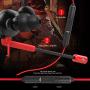Festnight 3.5mm Gaming Headset, Dynamic Dual Driver Stereo Noise Isolating Earphone with Detachable Mic for Mobile Phone Laptop Desktop Computer Game