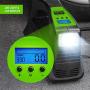 Prow electric Air Compressor Tire Inflator AC/DC Portable for Car – DC 12V, Home – AC 110V, Upscale, with Digital Pressure gauge, Air pump for Car Tires, Motorcycle, Bike, Basketball and More
