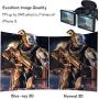 GOOVIS Pro VR Headset with D3 Controller,3D Theater Goggles,Support 4K blu-ray Player Sony 1920x1080x2 HD Screen 4K VR FPV,Compatible with Set-top Box DJI Drones PS4 Xbox PC Nintendo Smart Phone