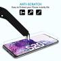 EGV [2 Pack Screen Protector for Samsung Galaxy S20 Plus Tempered Glass [Fingerprint Unlock Compatible] [Easy to Install] [Case Friendly]