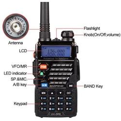 BAOFENG BaoFeng BF-UV-5RE Radio Two Way Radio