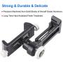 Phone Holder Adapter for Tripod Stand, Arca QR, 1/4" Screw Mount, 360 Degree Ball Head Rotate & Tilt Vertical & Horizontal, On Table Phone Stand, Fits iPhone 6 7 8 X 11 Pro Se Samsung Phone Clamp