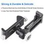 Phone Holder Adapter for Tripod Stand, Arca QR, 1/4&quot Screw Mount, 360 Degree Ball Head Rotate & Tilt Vertical & Horizontal, On Table Phone Stand, Fits iPhone 6 7 8 X 11 Pro Se Samsung Phone Clamp