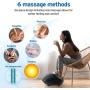 Foot Massager Machine with Heat, Etekcity Shiatsu Electric Foot Massage with Deep Kneading & Air Compression, App Control, Relief for Plantar Fasciitis, Pain and Circulation, Size 12