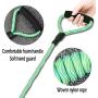 POLARHAWK Dual Dog Leash, Green Double Dog Walking & Trainning Leash with Comfortable Padded Handle