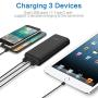 Cell Phone Portable Charger TG90 Power Bank 20000mah External Battery Packs, 18W PD Fast Charging USB-C Power Delivery Battery Bank Portable Battery Charger Compatible with iPhone iPad Android Phones