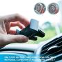 Car Cell Phone Mount, Lamicall Car Air Vent Clip Holder, Universal Stand Hands Free Cradle Compatible with iPhone 11 Pro XS Max XR X 8 8P 7 7P 6S 6P 6, Galaxy S6 S8 S9 S8+ S9+ S10 - Black