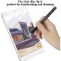Capacitive Stylus Pens, 2 in 1 Universal Disc Stylist Pens for All Capacitive Touch Screens Cell Phones, iPad, Tablet, Laptops with 6 Replacement Tips by Molichang (3 Pcs) (Black/White/Rose)
