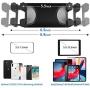 Ipad Tripod Mount, Ipad stand tripod,Phone Floor Stand, Height Adjustable 20 to 67 Inch Tablet Stand for Ipad, Ipad Pro 12.9, 11 and Others Within 5.5-12.9 Inch, Carrying Case and Mini Stand Includeed