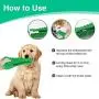 Semloo Dog Chew Toys, Natural Rubber Durable Doggy Toy for Aggressive Chewers Interactive Squeaky Pets Training Toy Puppy Oral Dental Care Tough Dental Chews Small Medium Large Breed Dog