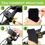 Bike Phone Mount, Motorcycle Phone Mount Bicycle Mobile Phone Stand, Bicycle, Motorcycle 360-degree rotatable, Rubber Strap, Universal Base Clip for iPhone Android Smartphones Bike Phone Mount, Motorcycle Phone Mount Bicycle Mobile Phone Stand, Bicycle, Motorcycle 360-degree rotatable, Rubber Strap, Universal Base Clip for iPhone Android Smartphones