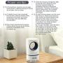 Senca Electric Indoor Mosquito Trap, Mosquito Killer Lamp with USB Power Supply and Adapter, Suction Fan, No Zapper, Child Safe