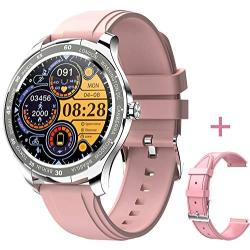 Smart Watch for Android iOS Phones, Fitness Tracker Smartwatch Compatible iPhone Android Samsung, Waterproof Smartwatch for Women, Fitness Tracker with Heart Rate Monitor Women Smart Watches.(Pink)