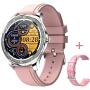 Smart Watch for Android iOS Phones, Fitness Tracker Smartwatch Compatible iPhone Android Samsung, Waterproof Smartwatch for Women, Fitness Tracker with Heart Rate Monitor Women Smart Watches.(Pink)