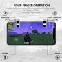 Onyehn Upgraded Version Mobile Game Controller for Phone Gaming Trigger for PUBG Mobile Gamepad Joysticks Shooting Game L1R1 Key for PUGB Controller Game Pad Accessories