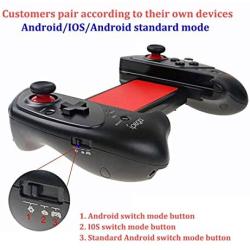 IPEGA PG-9083S Wireless 4.0 Gamepad Wireless Telescopic Game Controller Practical Stretch Joystick Pad Compatible Phone8/XR/XS iOS Compatible Android Mobile Phone Tablet (Renewed)