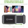 Cellet Vehicle Rear View Mirror Phone Holder Mount Universal Smartphone Cradle Compatible to iPhone 11/11 Pro Xr Xs Max X 8 Plus Note 10 9 Galaxy S20 S20+ 5G S10 Plus S9 S8 Google Pixel 4 3 XL GPS LG