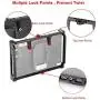 SMALLRIG Monitor Cage for Feelworld T7, 703, 703S, MA7, MA7S and F7S Monitor, Aluminum Alloy Monitor Cage with Built-in NATO Rail and Multiple Threaded Holes -2233 SMALLRIG Monitor Cage for Feelworld T7, 703, 703S, MA7, MA7S and F7S Monitor, Aluminum Alloy Monitor Cage with Built-in NATO Rail and Multiple Threaded Holes -2233