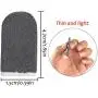 Newseego Mobile Game Finger Sleeve Controller, Touch Screen Finger Sleeve Breathable Anti-Sweat Sensitive Shoot and Aim Keys for Rules of Survival/Knives Out for Android & iOS[10 Pack]