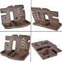 BarvA Wood Dock-ing Station Tray Cell-Phone Smart-Watch Holder Men Charging Accessory Night-Stand Father Mobile Base Gadget Organizer Dresser Wallet Storage Adult Anniversary Birth-day Graduation Gift