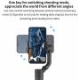 FeiyuTech VLOGpocket 3 Axis Smartphone Gimbal Handheld Stabilizer Vlog YouTube TIK Tok Live Video Fits iPhone SE 11 Pro XR X Android Smartphone Samsung Note 9 S10+ Huawei P40 P30 P20 Pro