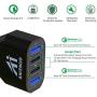 USB Car Charger, AI AIKENUO 48W Cars Adapter with Dual Ports Quick Charge 3.0, Fast Charging Auto Chargers for QC Devices, Android Phone,Samsung,iPhone,Tablets and More