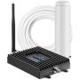 SureCall Fusion4Home Cell Phone Signal Booster for Home and Office | Verizon, AT&T, Sprint, T-Mobile 3G, 4G and LTE | Covers up to 2000 sq ft, Fusion4Home Omni/Whip (SC-PolyH-72-ORA-Kit)