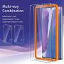 [ 4 Pack ] UniqueMe 2 Pack Screen Protector + 2 Pack Camera Lens Protector Tempered Glass for Samsung Galaxy Note 20,[Ultrasonic Fingerprint Compatible][Case Friendly] [Alignment Frame Easy Installation] HD Clear Anti-Scratch Film