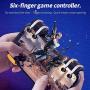 RONSHIN Mobile Controller Smart Phone Gaming Trigger for PUBG Gamepad Shooter Joystick Fire Button for iPhone Android Game Pad