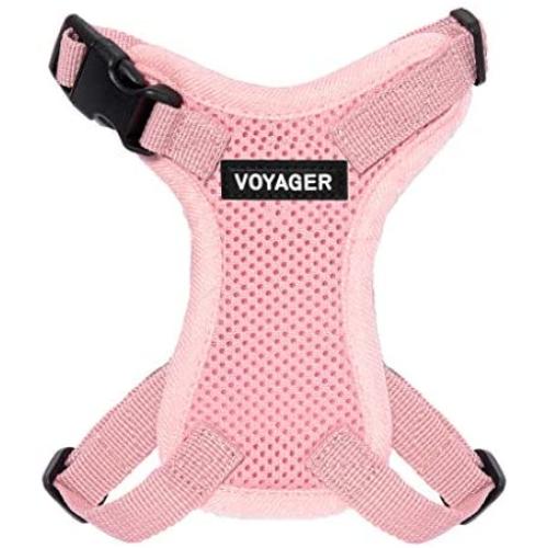 Voyager Step-in Lock Pet Harness – All Weather Mesh, Adjustable Step in Harness for Cats and Dogs by Best Pet Supplies