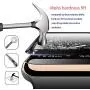 2 Pack - Liquid Tempered Glass Screen Protector Compatible for Apple Watch Full Coverage Protective Foil 9H 2.5D (38mm)