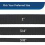 PetSafe Nylon Dog Leash, Strong, Durable, Traditional Style Leash with Easy to Use Bolt Snap - Available in Multiple Widths and Colors