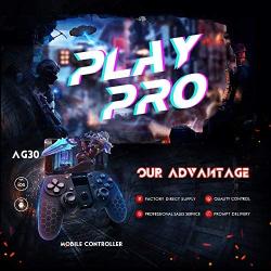 CHENGDAO Mobile Smartphone Gaming Controller Wireless Compatible iPhone,iPad,iOS,Android,Tablet (B)