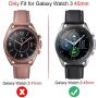 Suoman 4-Pack for Samsung Galaxy Watch 3 45mm Screen Protector Tempered Glass for Galaxy Watch 3 (45mm) [Anti-Scratch] [2.5D 9H Hardness]