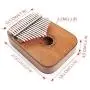 Kalimba 17 Keys Thumb Piano Mahogany with Pickup and Carrying Case for Beginners Kids Professional, Rounded Edges, by Vangoa Kalimba 17 Keys Thumb Piano Mahogany with Pickup and Carrying Case for Beginners Kids Professional, Rounded Edges, by Vangoa
