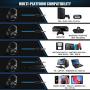 SADES Gaming Headset for Xbox One,PS4, PC Headphones with Microphone Mic for Nintendo Switch Playstation Computer, (Black)