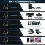 SADES SA810 Gaming Headset Surround Sound Stereo Headphones Bass Gaming Headphones with Noise Isolation Microphone Volume Control for Xbox One PS4 PC Laptop Mac Mobile SADES SA810 Gaming Headset Surround Sound Stereo Headphones Bass Gaming Headphones with Noise Isolation Microphone Volume Control for Xbox One PS4 PC Laptop Mac Mobile