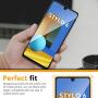 [ 3 Pack ] UniqueMe Screen Protector for LG Stylo 6 Tempered Glass [Full Coverage] Edge to Edge Protection [Case Friendly] -Black