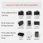Camera Tripod Flexible Mini Small Travel Lightweight Bendy Selfie Gorrila Tripod for DSLR Camera Canon Nikon Vlogging Video Camera Action Camcorder Webcam Projector Ring Light Accessory Trípode