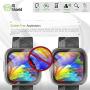 IQ Shield Screen Protector Compatible with Fitbit Versa 2 (6-Pack) Anti-Bubble Clear Film