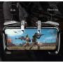 ICALL Presenting 2 in 1 Mobile Remote Controller Quick fire Button Assistant AK16 Mobile Phone Gamepad Joystick Handle L1 R1 Trigger for PUBG Sensitive Shoot || for iOS and Android
