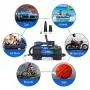 Sunyee SYFGO Portable Air Compressor Tire Inflator 12V DC Auto Tire Pump for Car Tires, Digital Display Pressure Gauge 150PSI, Air Pump with LED Light, Long Cable for Car, Bicycle, Motorcycle, Ball